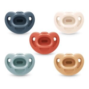 Comfy Pacifier | 100% Silicone, One-Piece Design | BPA-Free, Gentle on Baby’s Skin